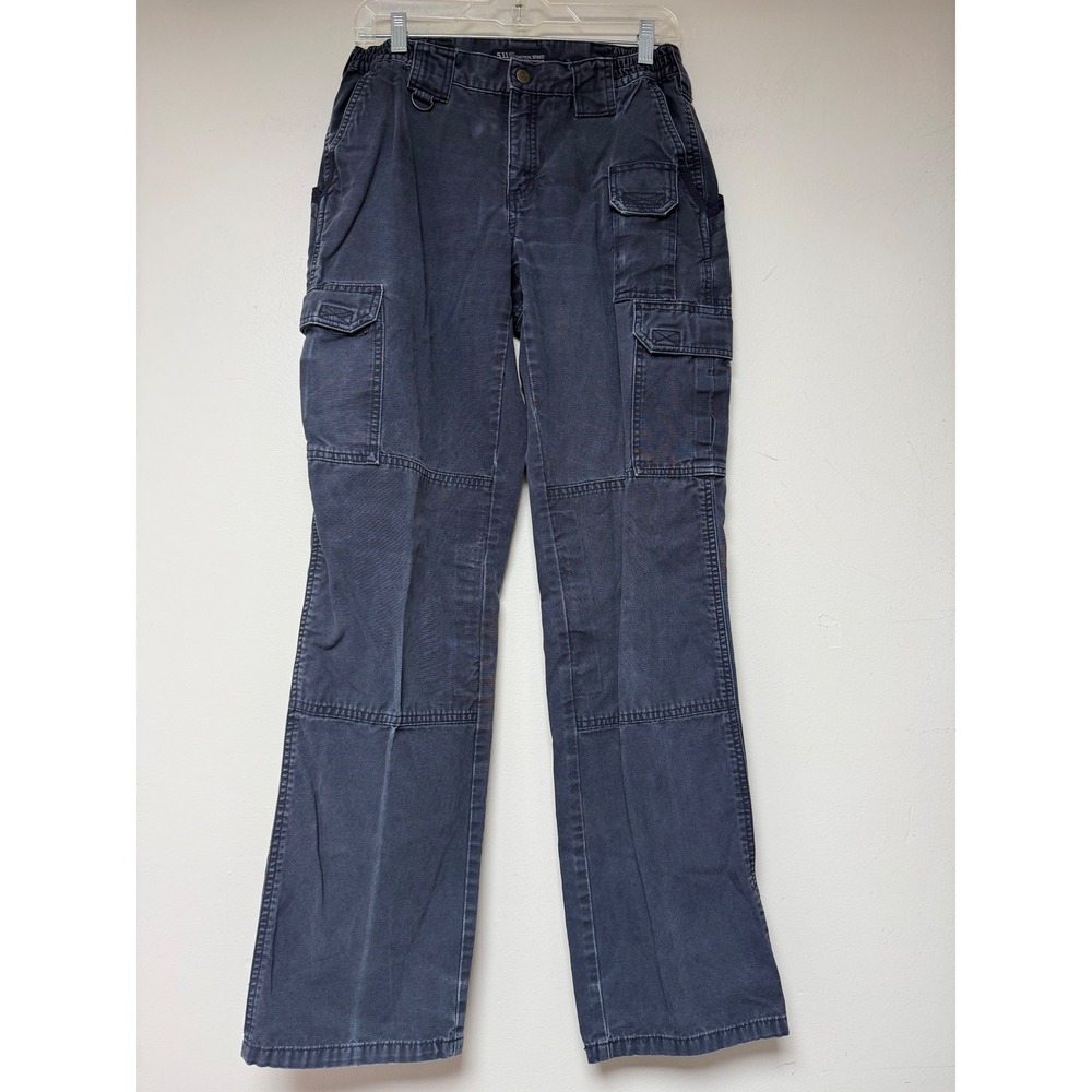 5.11 Tactical Series Cargo Pants Womens Size 6 Long Dark Gray Cotton